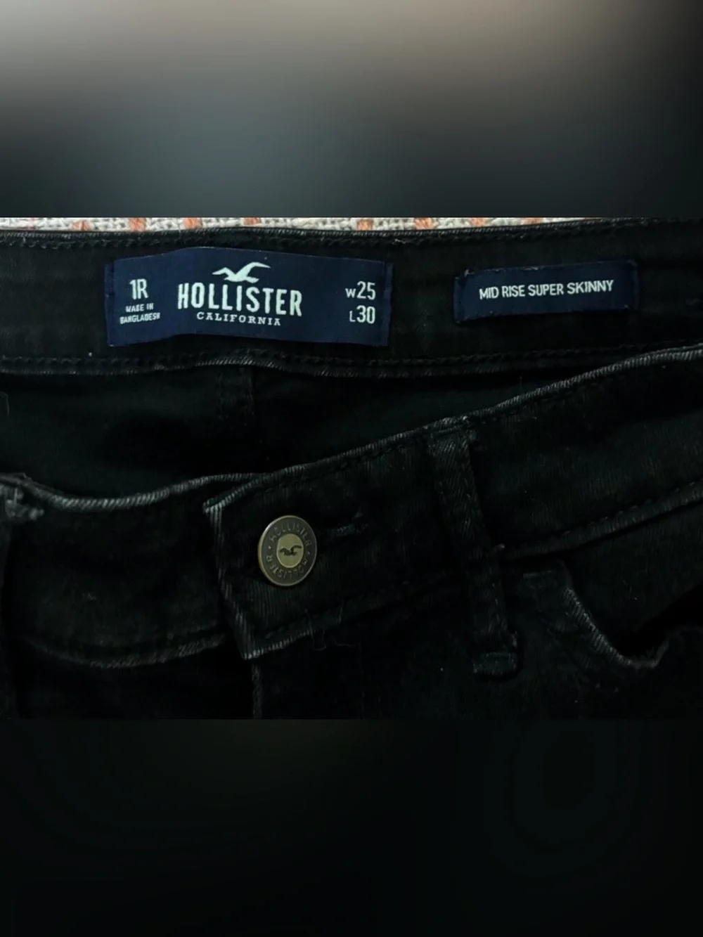 Hollister size 1Women's Black Skinny Jeans